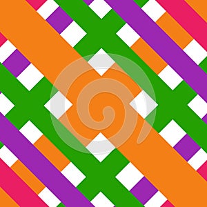 Colorful straight line flag pattern abstract background white