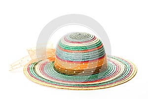 Colorful straw hat # 2