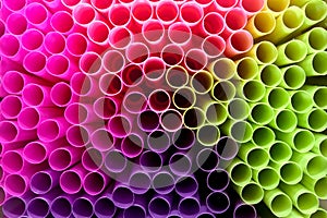 Colorful straws