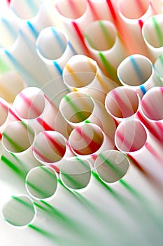 Colorful straws