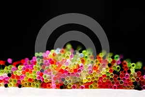 Colorful straws