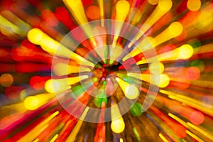 colorful streaking light effect, abstract zoom Lights