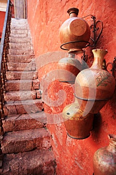 Colorful streets of Arequipa - Peru. photo