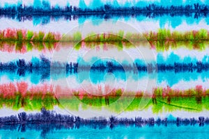 Colorful striped tie dye pattern abstract background