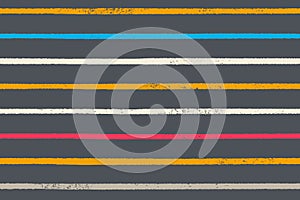 Colorful stripes texture - vector painted lines