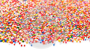 Colorful sugar sprinkles-Rainbow Colored