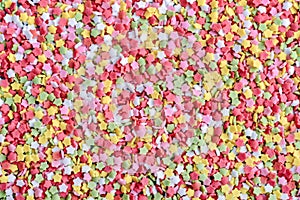 Colorful Sugar Star Sprinkles