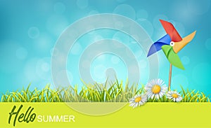 Colorful Summer Background