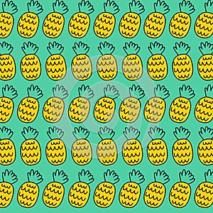 COLORFUL SUMMER FRUIT RETRO PATTERN TEXTURE