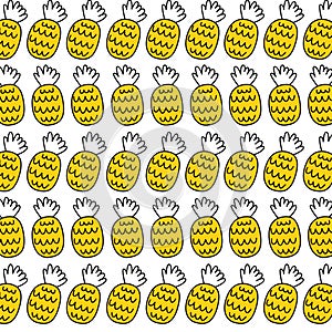 COLORFUL SUMMER FRUIT RETRO PATTERN TEXTURE