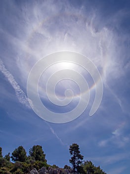 Colorful Sun Halo