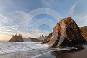 Colorful Sunset Seascape at a Northern California Beach