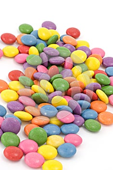 Colorful sweet smarties