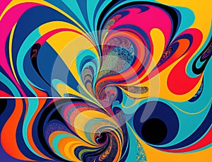 Colorful Swirl Image