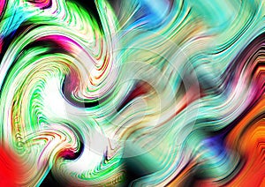 Colorful swirl image background image with beautiful line shapeeffect