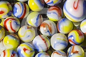 Colorful Swirl Marbles