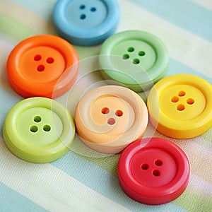 colorful tach button background generated by AI tool