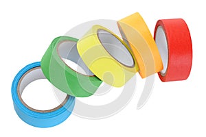 Colorful tape roll