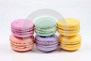 Colorful And Tasty Macarons