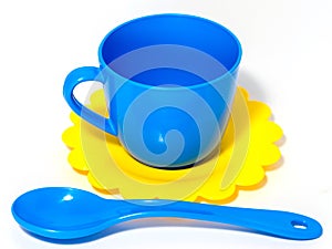 Colorful tea cup toy