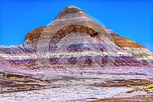 Colorful The Tepees Painted Desert Petrified Forest National Park Arizona