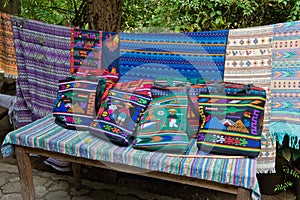 Colorful textiles