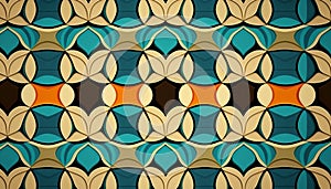 Colorful texture pattern art africa background Generative AI