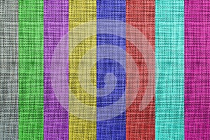 Colorful textured fabric background art