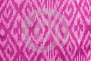 Colorful Thai fabric pattern.