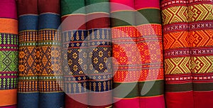 Colorful Thai Silk