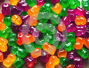 colorful THC jelly beans