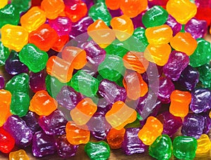 colorful THC jelly beans