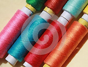 Colorful threads
