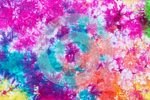 Colorful tie dye pattern abstract background