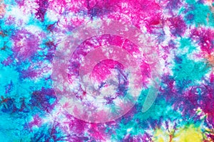 Colorful tie dye pattern abstract background