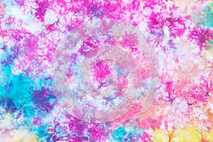 Colorful tie dye pattern abstract background