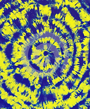 Colorful Tie Dye Swirl Spiral Design Pattern