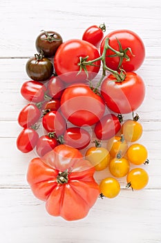 Colorful tomatoes