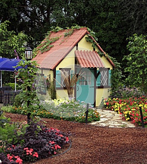 Colorful Tool Shed photo