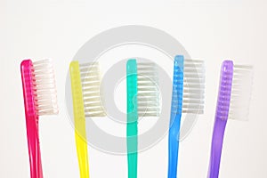 Colorful Toothbrushes