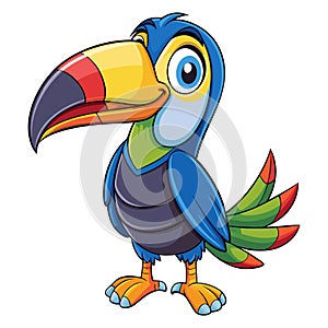 Colorful Toucan Bird Vector Illustrations for Designers photo