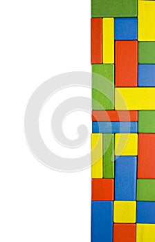 Colorful toy blocks