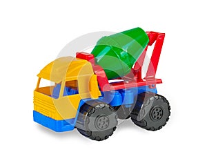 Colorful toy cement mixer machine