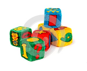 Colorful Toy Cubes