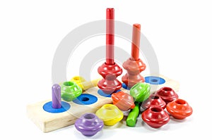 Colorful toy isolated