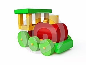 Colorful Toy Train