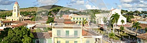 Colorful traditional houses in the colonial town of Trinidad