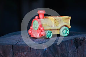 Colorful train toy