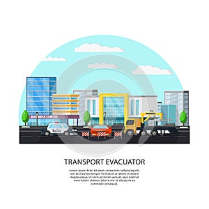 Colorful Transport Evacuator Concept