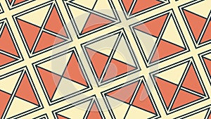 Colorful Triangular Geometric Seamless Pattern Vector Background, vector design Generative AI